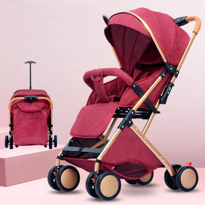 High Lightweight Foldable Baby Stroller - Image 11