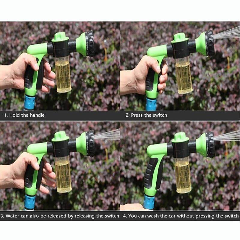 High Pressure Water Spray Gun with Automatic Dispenser - Image 9