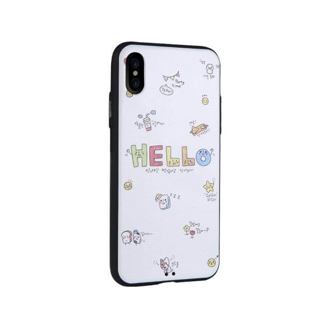 High Quality 3D Relief Print Soft Iphone X Case - Image 3