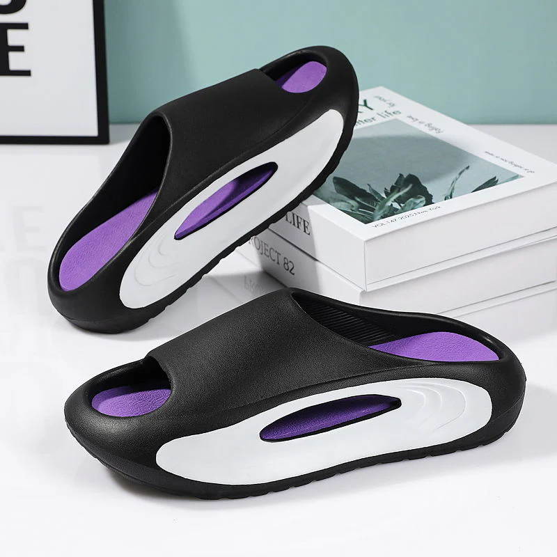 Hollow Out Futuristic Beach Slippers - Image 18