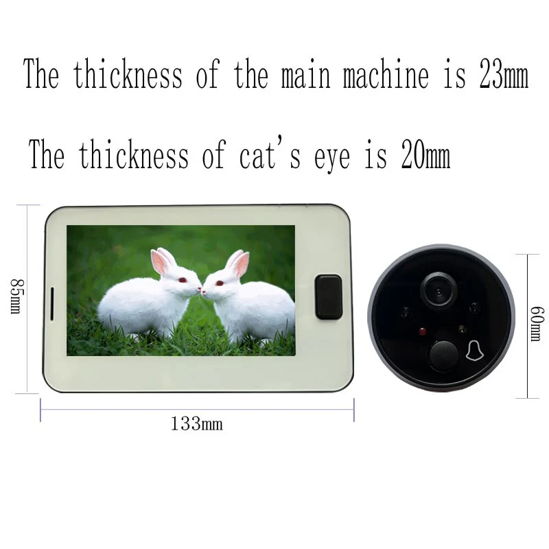 Home Full Sight Night Vision Doorbell Camera - Image 4