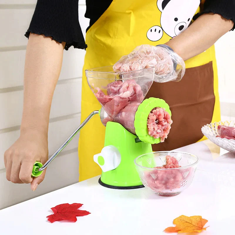 Homemade Manual Meat Grinder Mincer Machine - Image 2