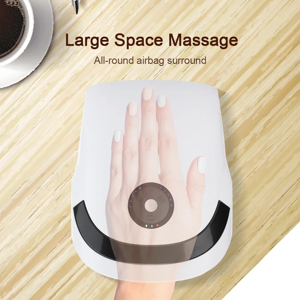 Hot Compress Electric Triple Mode Ergonomic Hand Massager - Image 6