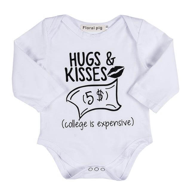 Hugs & Kisses $5 bodysuit for babies - Image 2