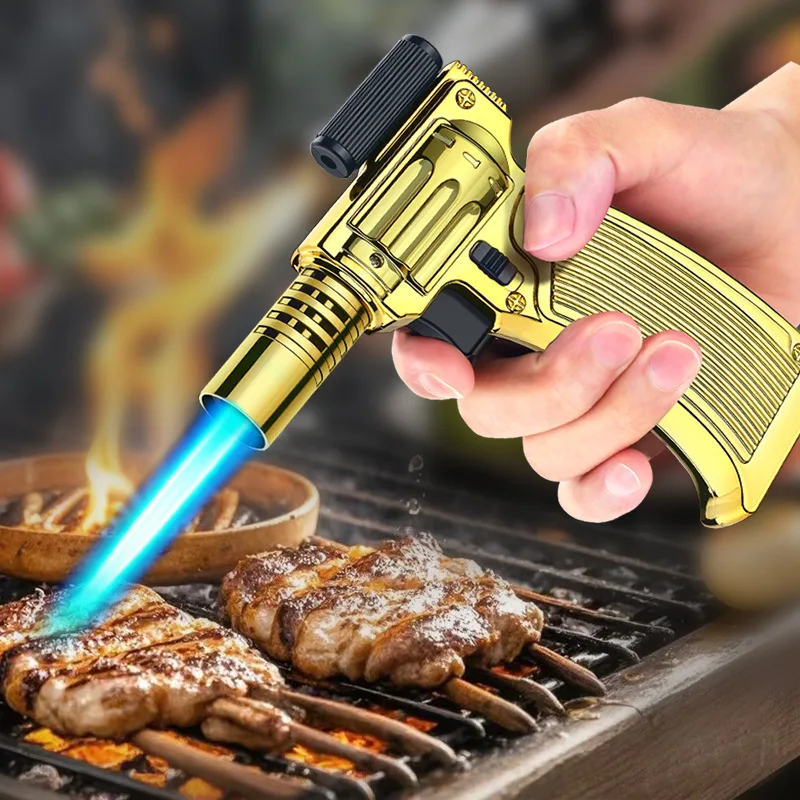Inferno Strike Metal Windproof Laser Torch Lighter - Image 3