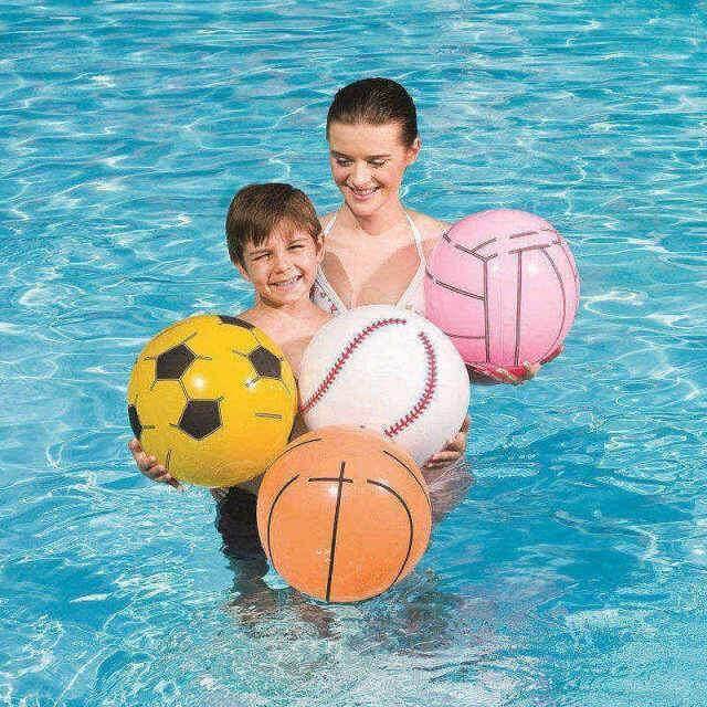 Inflatable Pool Party Fun Volleyball Float - Image 4