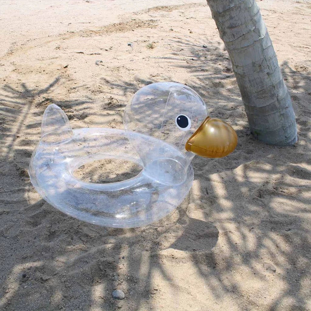 Inflatable Swimming Ring Duck Float - Image 4