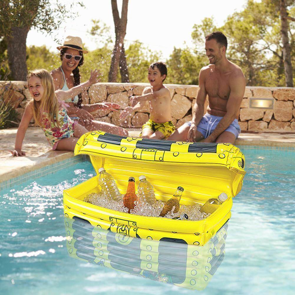 Inflatable Treasure Chest Beverage Cooler - Image 11