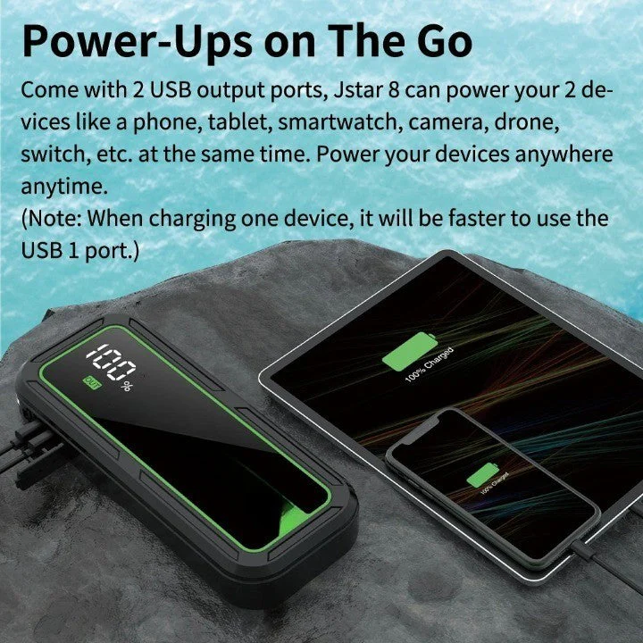 Instant Start High-Efficiency Car Jump Starter - Image 6