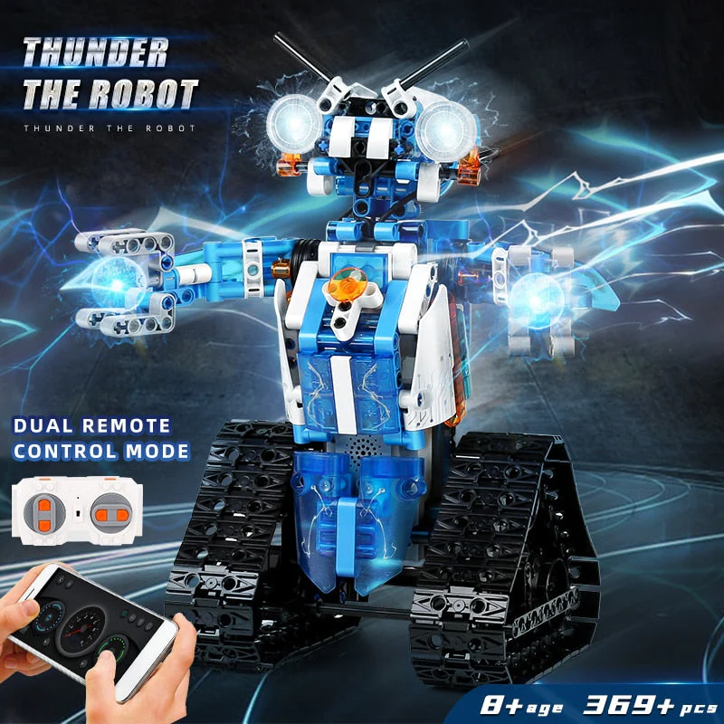 Intelligent Building Block RC Toy Robot - Image 2