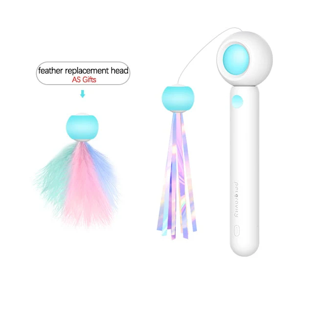 Interactive Cat Teaser Stick Toy - Image 5
