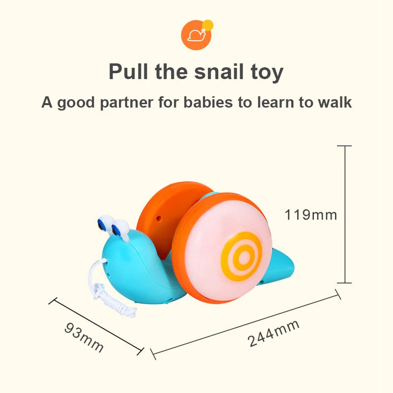 Interactive Early Learning Kids Snail Toy - Image 4