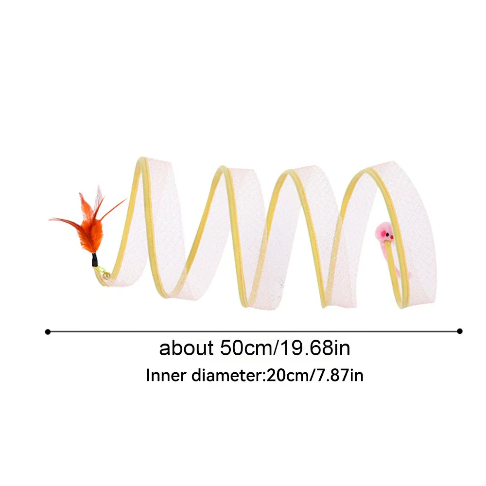Interactive Pet Foldable Cat Toy Tunnel - Image 5