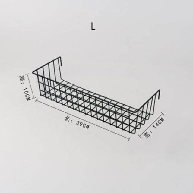 Iron Grid Home Wall Decoration Organizer - Image 2