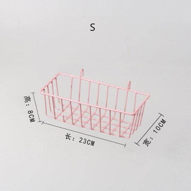 Iron Grid Home Wall Decoration Organizer - Image 26