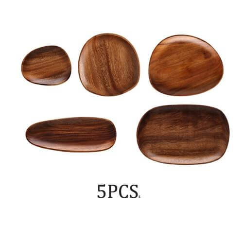 Irregular Natural Wood Plates - Image 16