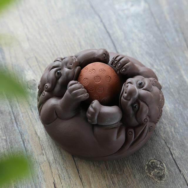 Japanese Creative Toad Tea Pet Set - Image 7