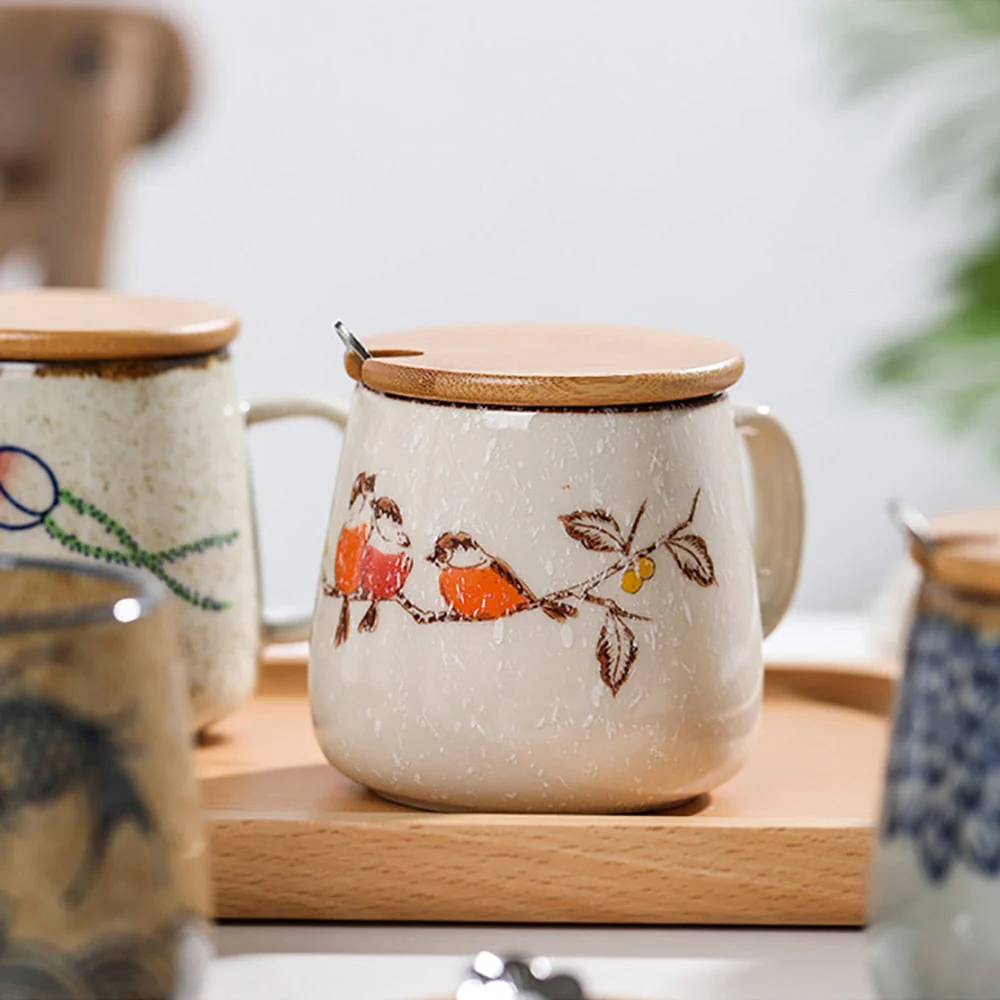 Japanese Retro Handmade Ceramic Cups - Image 5