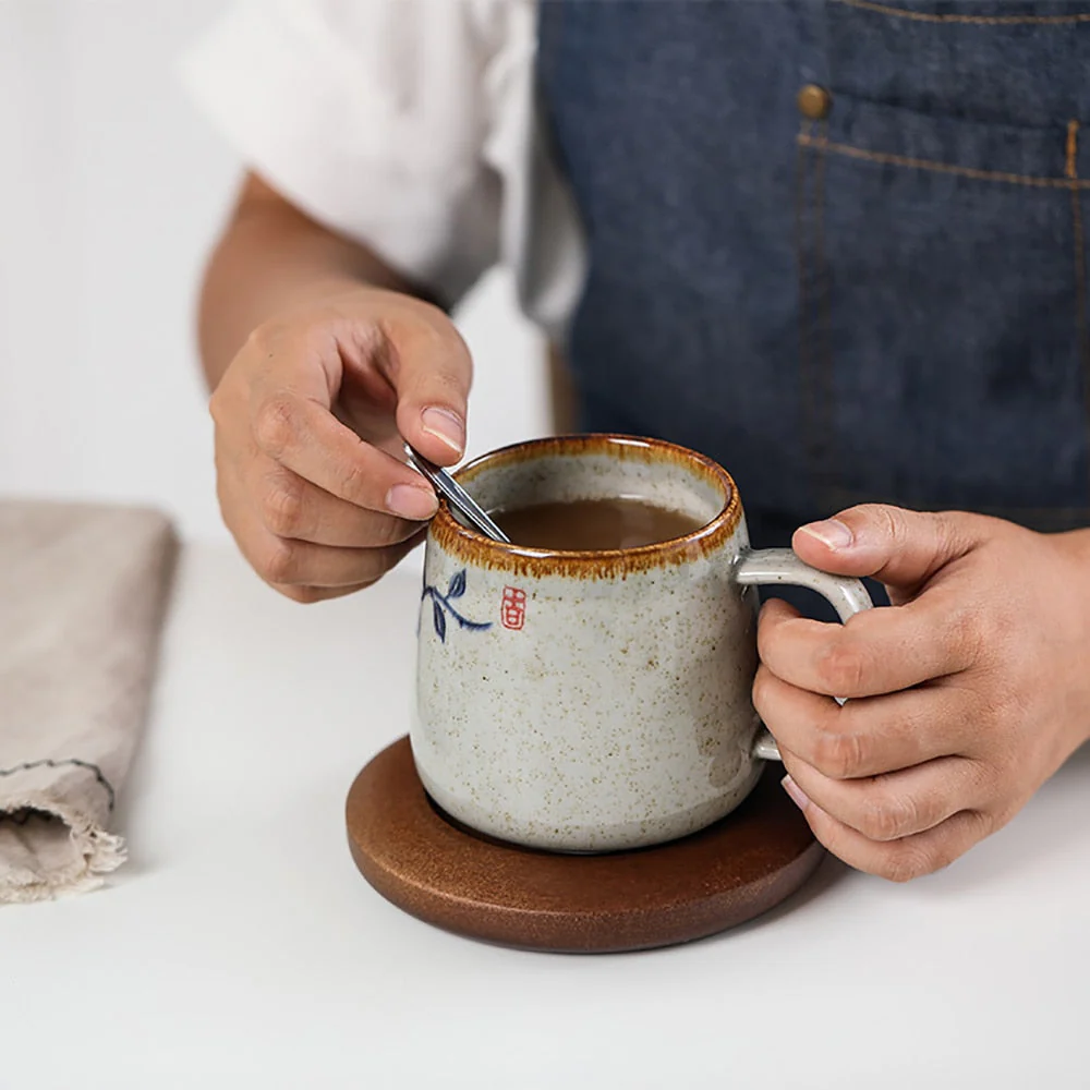 Japanese Retro Handmade Ceramic Cups - Image 6
