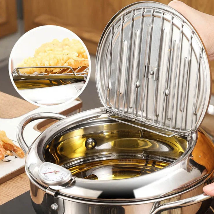 Japanese Style Deep Frying Pot - Image 2
