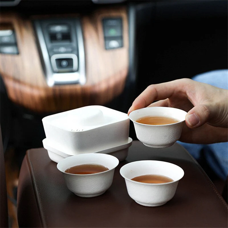 Japenese Minimal Portable Tea Set - Image 4
