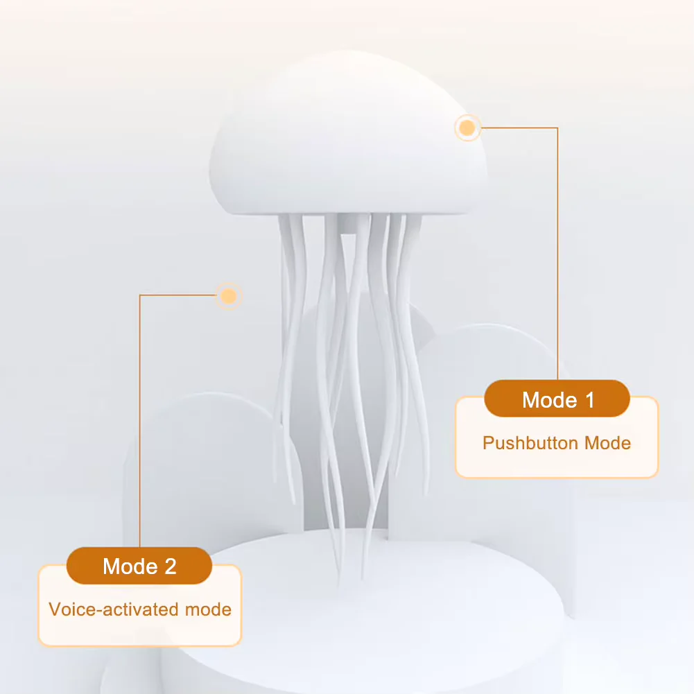 Jellyfish RGB Voice Control Pendant Night Lamp - Image 6