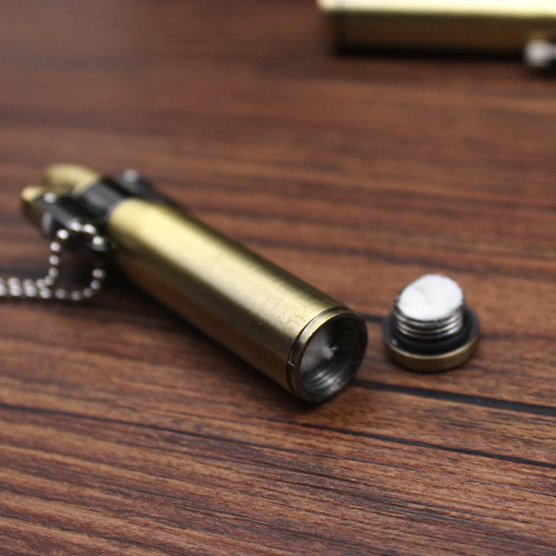 Jet Power Retro Metal Keychain Lighter - Image 5
