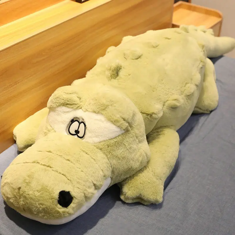 Jumbo Crocodile Stuffed Animal Pillow - Image 10
