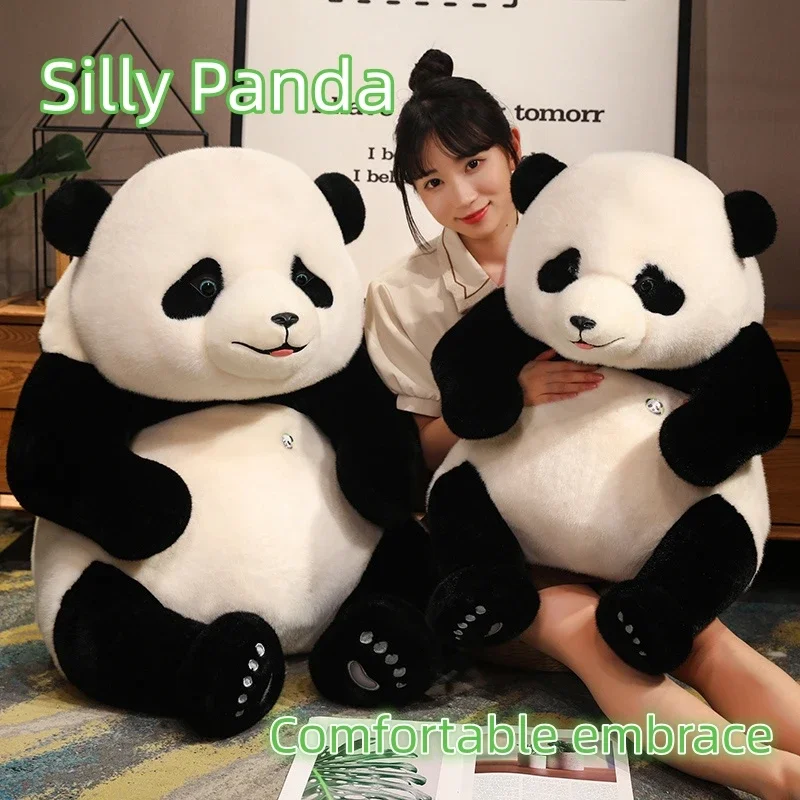 Jumbo Panda Huggable Plush Toy - Image 2