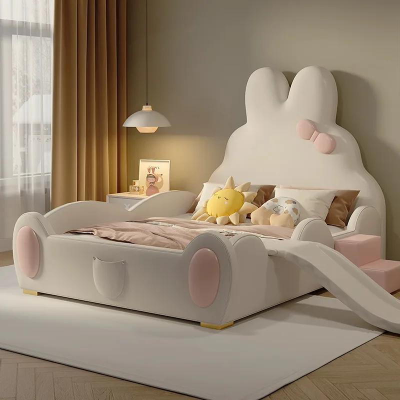 Jumpy Rabbit Cozy Kids Slide Bed - Image 3