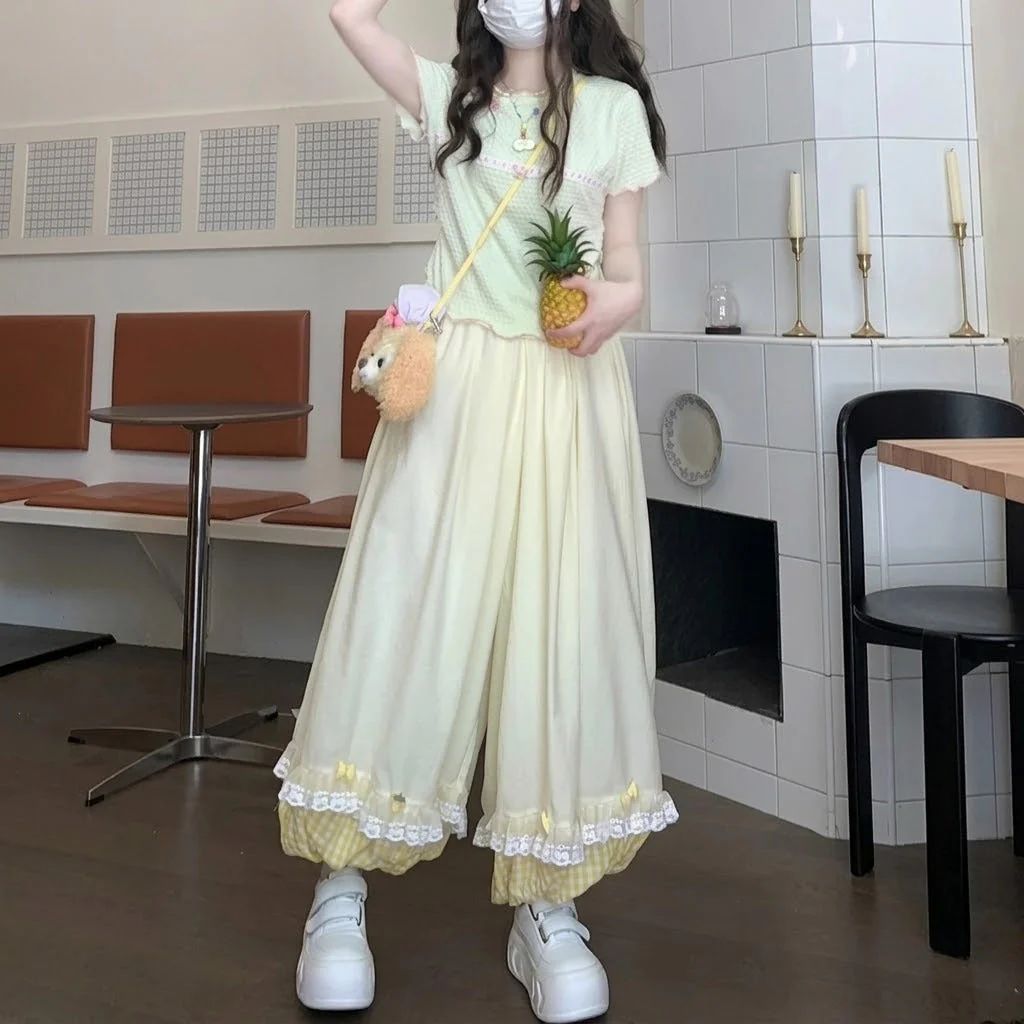 Kawaii Lolita Ruffle Bloomers Pants - Image 7