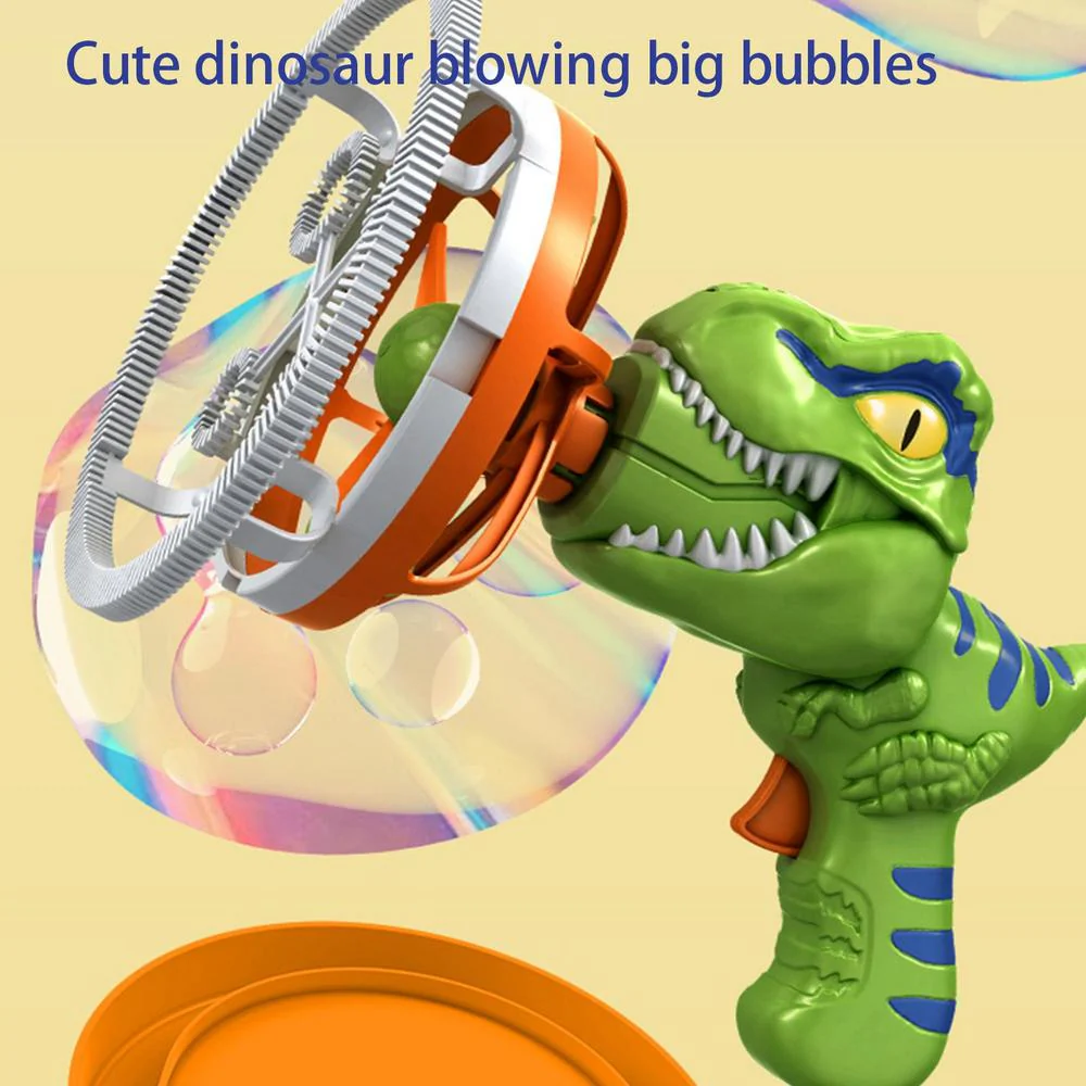 Kids Dinosaur Bubble Maker Machine - Image 3