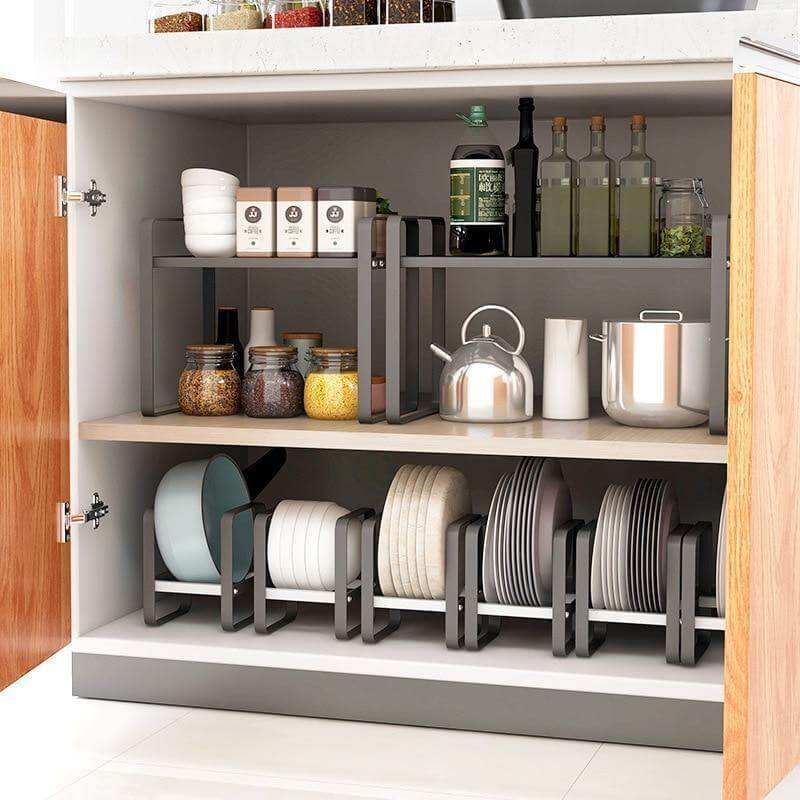 Kitchen Multifunctional Shelf Dish Organizer - Image 7