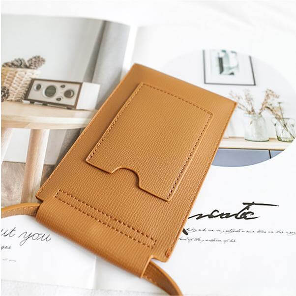 Korean Style Sling Shoulder Phone Case Bag - Image 14