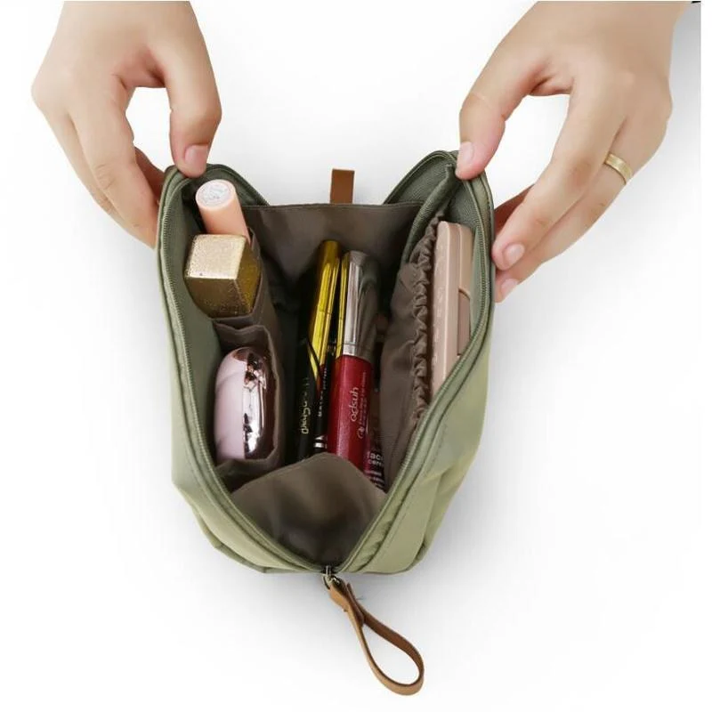 Korean Style Waterproof Makeup Organizer Bag - Image 8