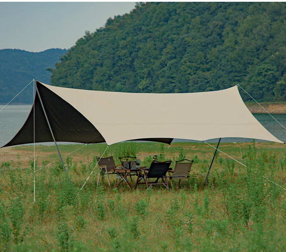 Large Butterfly Ultralight Rainproof Camping Tarps Shelter - Image 3