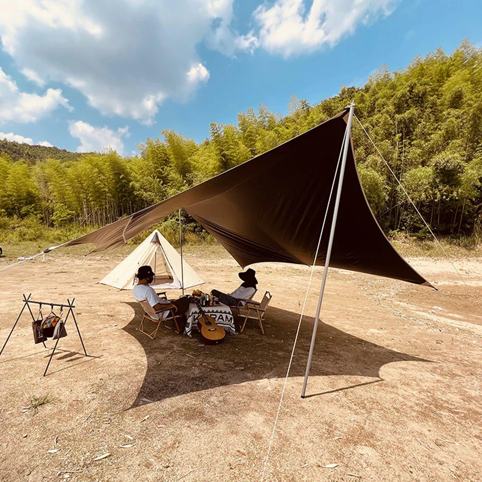 Large Butterfly Ultralight Rainproof Camping Tarps Shelter - Image 4