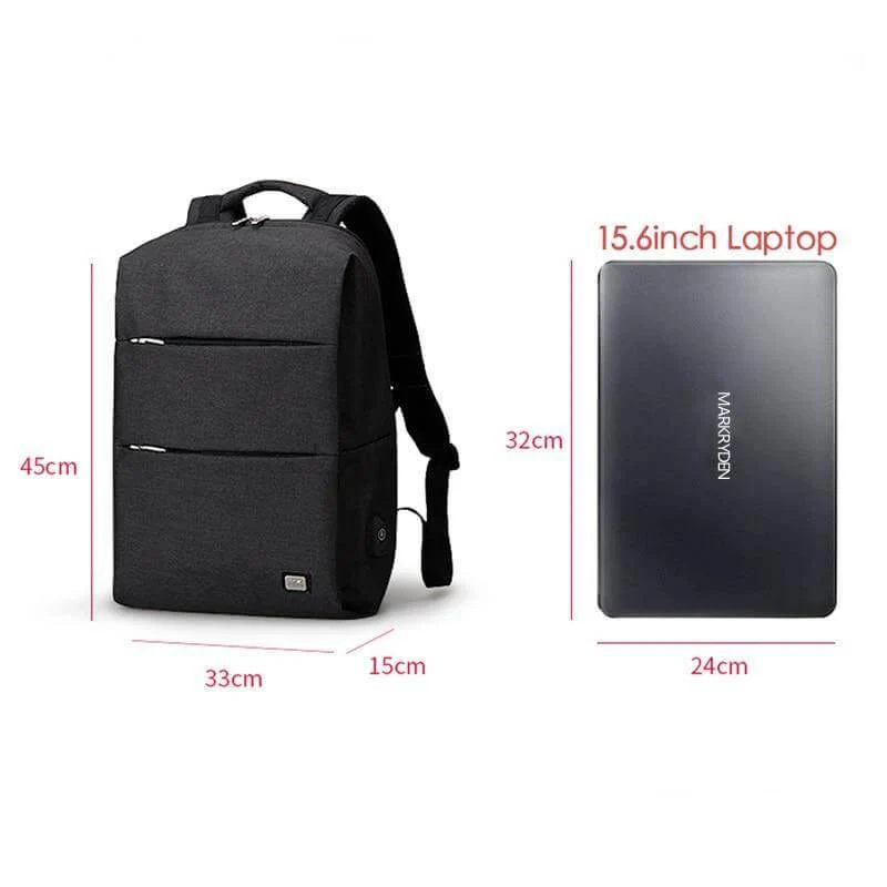 Large Capacity Casual Business and Student Style Backpack - Image 10