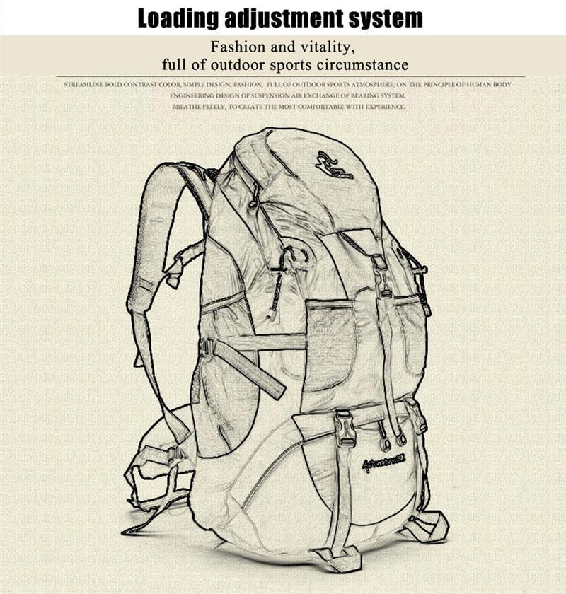 Large Capacity Waterproof Outdoor Travel Backpack - Image 7