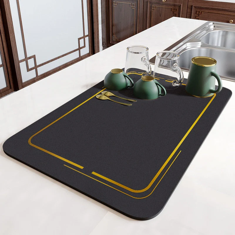 Large Water Absorbent Kitchen Draining Pad - Image 11