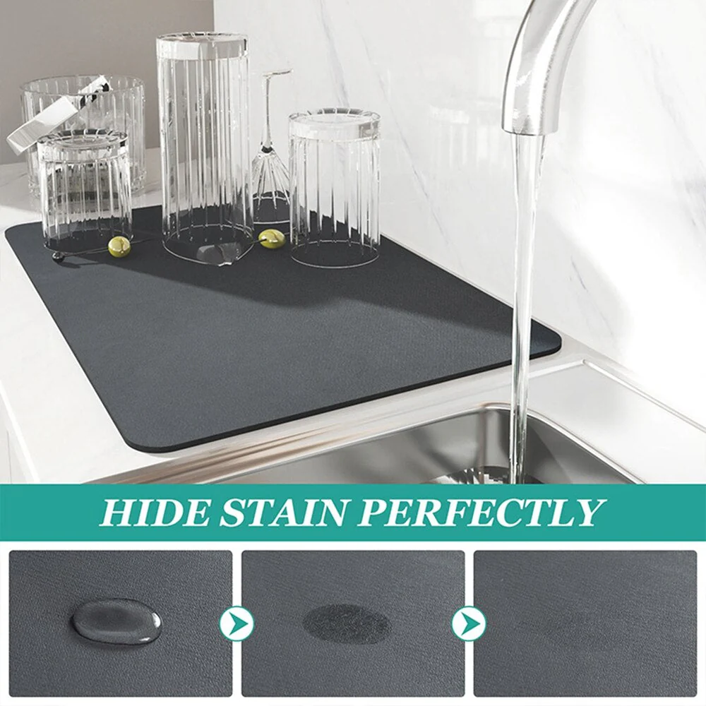 Large Water Absorbent Kitchen Draining Pad - Image 7