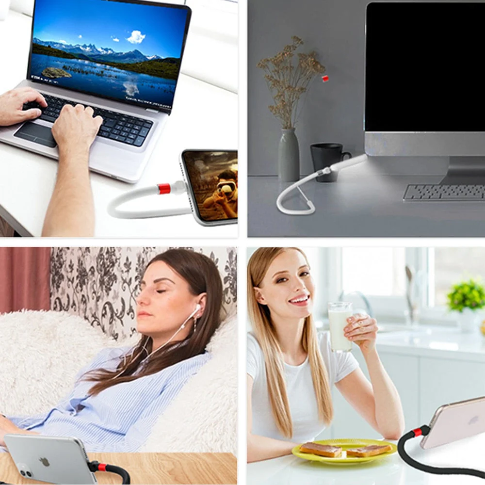 Lazy Fast Charging Cable Phone Holder - Image 9