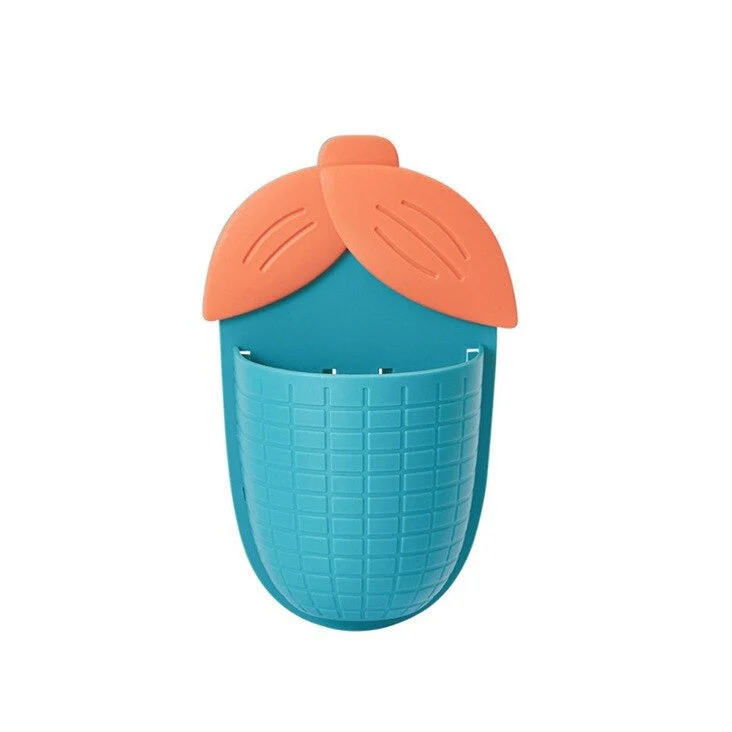 Leaf Shaped Punch Free Wall Storage Rack - Image 6