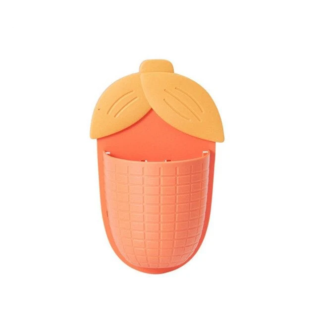 Leaf Shaped Punch Free Wall Storage Rack - Image 7