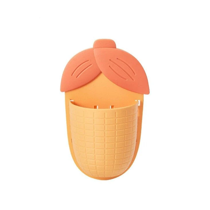 Leaf Shaped Punch Free Wall Storage Rack - Image 8