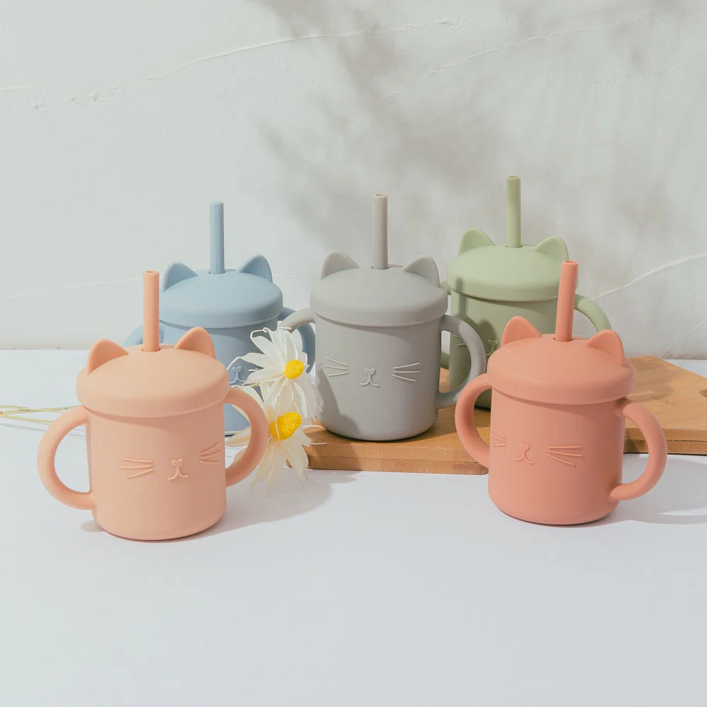 Leakproof Cute Baby Feeding Cup - Image 7