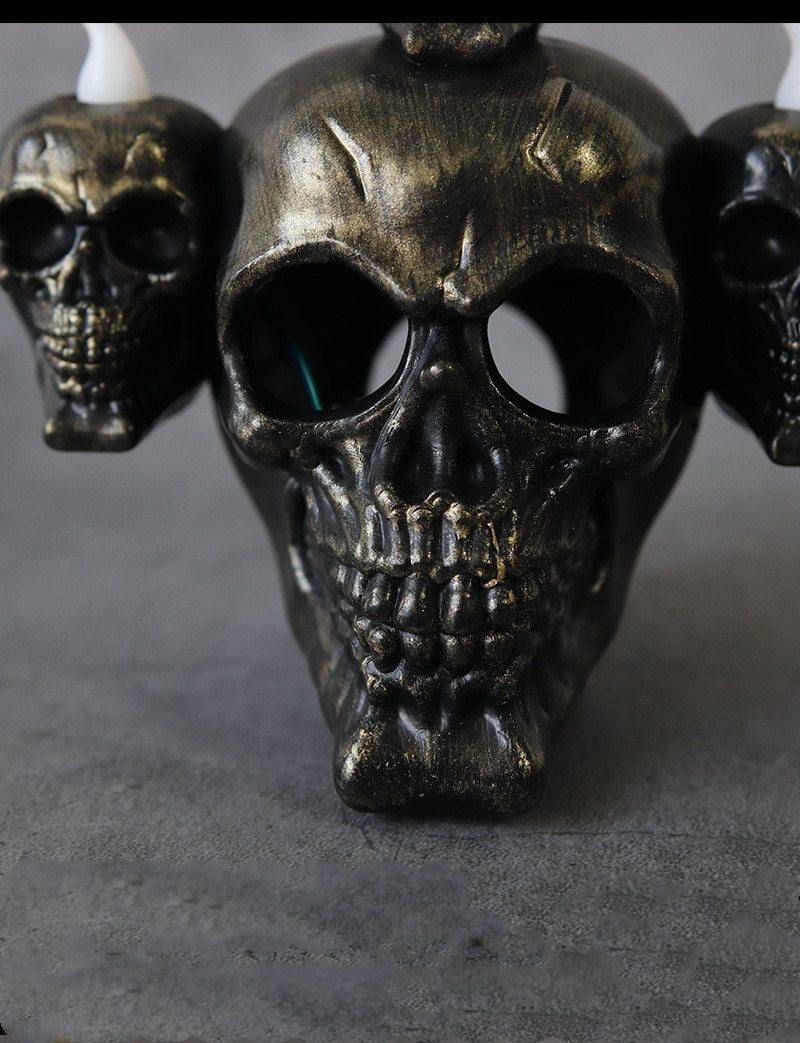 Led Candle Scary Halloween Skull Head Lamp - Image 4