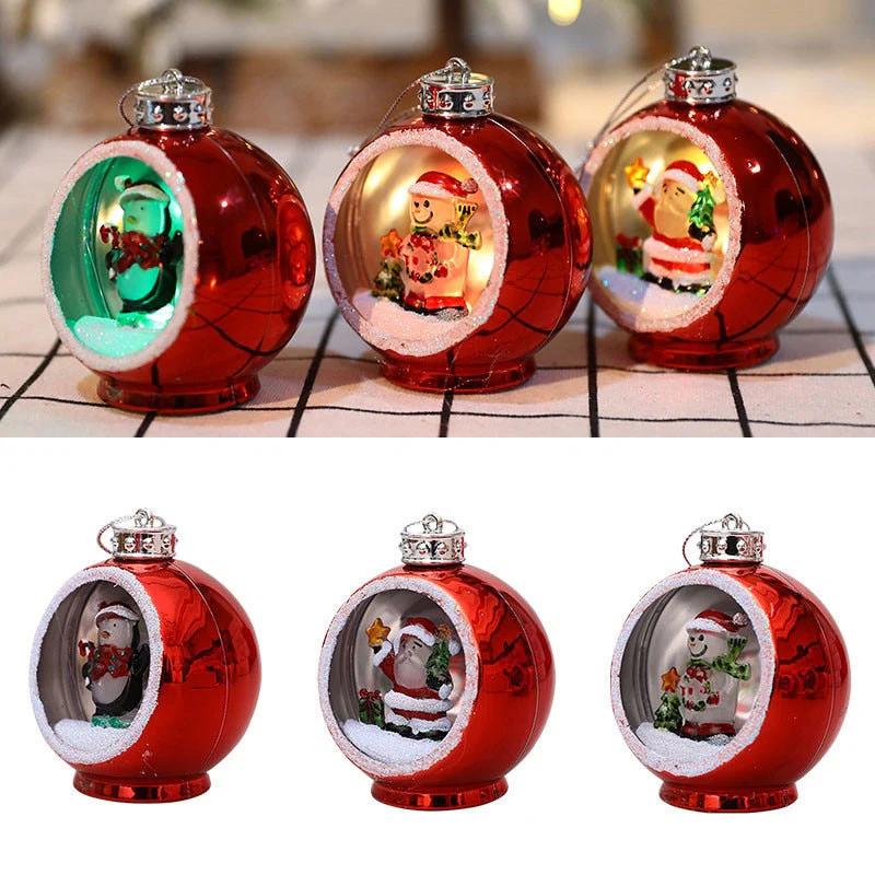 LED Christmas Hollow Ball Ornaments - Image 3