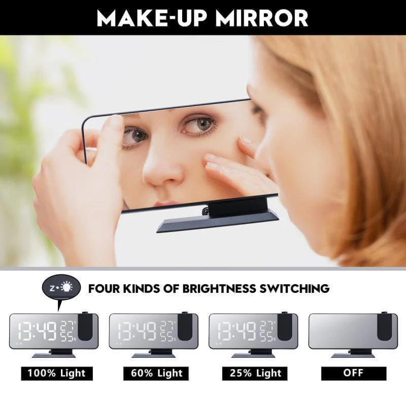 LED Digital Alarm Projection Clock - Image 4
