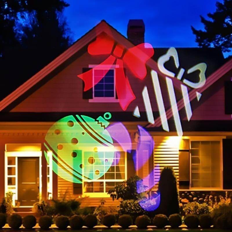 LED Halloween Decoration Landscape House Projector - Image 3